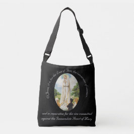 Onze Lieve Vrouw van Fatima Gepersonaliseerd Crossbody Tas
