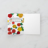 Onze-Lieve-Vrouw van Fatima - Ik heb voor U gebede Notitiekaartje (Binnen)