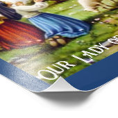 Onze-Lieve-Vrouw van Fatima Poster (Hoek)