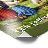 Onze-Lieve-Vrouw van Fatima Poster (Hoek)