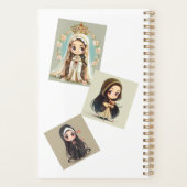 Onze Lieve Vrouw van Fatima schattige kawaii stijl Planner (Achterkant)