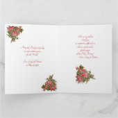 Onze-Lieve-Vrouw van Fatima Wenskaart Kaart (Binnen)