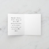 Onze-Lieve-Vrouw van Fatimakaart Kaart (Binnen)