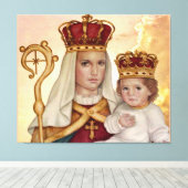 Onze Lieve Vrouw van Goed Succes Canvas Afdruk (Insitu (Houten vloer))