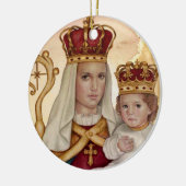 Onze Lieve Vrouw van Goed Succes Keramisch Ornament (Links)