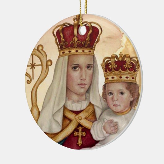 Onze Lieve Vrouw van Goed Succes Keramisch Ornament (Links)