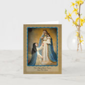 Onze-Lieve-Vrouw van Goed Succes Quito Ecuador Kaart (Gele Bloem)