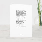 Onze Lieve Vrouw van Guadalupa  Kaart (Achterkant)