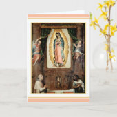 Onze Lieve Vrouw van Guadalupa  Kaart (Gele Bloem)