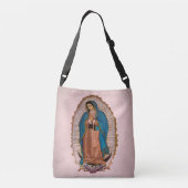 Onze Lieve Vrouw van Guadalupe 1531 Crossbody Tas (Achterkant)