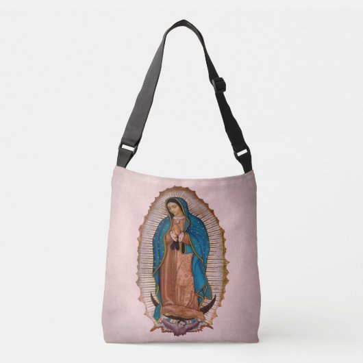 Onze Lieve Vrouw van Guadalupe 1531 Crossbody Tas (Voorkant)