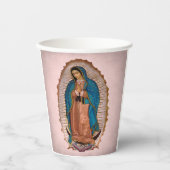 Onze Lieve Vrouw van Guadalupe 1531 Papieren Bekers (Voorkant)