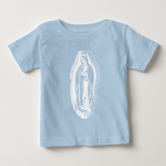 Onze Lieve Vrouw van Guadalupe Baby T-Shirt (Voorkant)