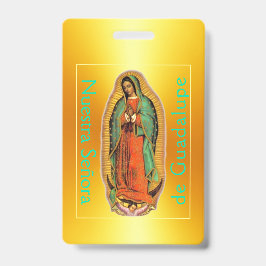 Onze-Lieve-Vrouw van Guadalupe Badge