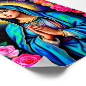 Onze-Lieve-Vrouw van Guadalupe biddende Maagd Mari Poster (Hoek)