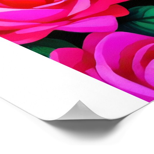 Onze-Lieve-Vrouw van Guadalupe bidt Maagd Maria Gr Poster (Hoek)