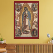 Onze-Lieve-Vrouw-van-Guadalupe Canvasprint Canvas Afdruk (Insitu (Woonkamer))