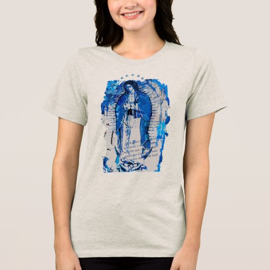 Onze-Lieve-Vrouw van Guadalupe Collage T-Shirt (Voorkant)