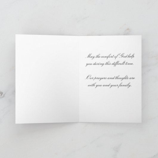 Onze-Lieve-Vrouw van Guadalupe condoleert Kaart (Binnen)