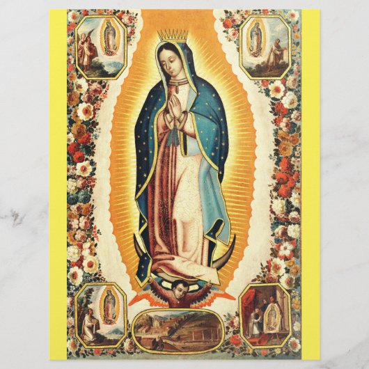 Onze-Lieve-Vrouw van Guadalupe Flyer (Voorkant)