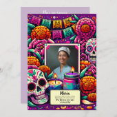 Onze-Lieve-Vrouw van Guadalupe Gebed uitnodiging (Voorkant / Achterkant)