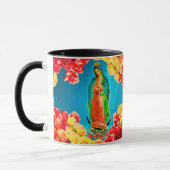 Onze-Lieve-Vrouw van Guadalupe Gift Koffie Mok (Links)