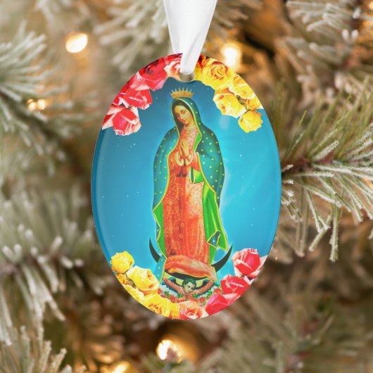  Onze-Lieve-Vrouw van Guadalupe Holiday Ornament (Boom)
