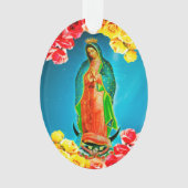  Onze-Lieve-Vrouw van Guadalupe Holiday Ornament (voorkant)