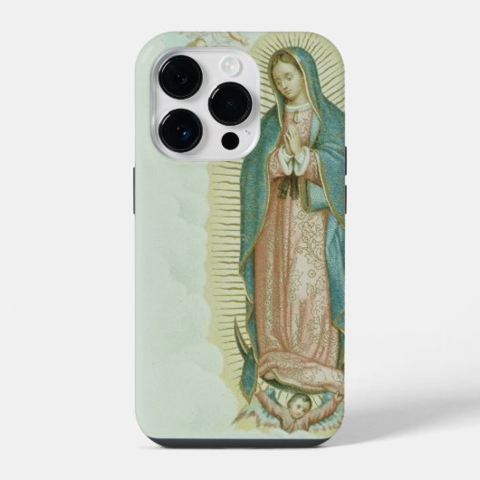 Onze-Lieve-Vrouw van Guadalupe iPhone Hoesje (Achterkant)