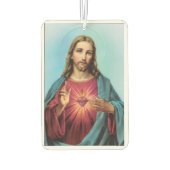 Onze Lieve Vrouw van Guadalupe & Jezus Heilig Hart Luchtverfrisser (Achterkant)