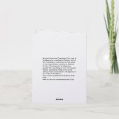 Onze-Lieve-Vrouw van Guadalupe Kaart (Achterkant)