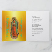Onze-Lieve-Vrouw van Guadalupe Kaart (Binnen)