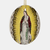 Onze-Lieve-Vrouw van Guadalupe Keramisch Ornament (Rechts)