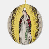 Onze-Lieve-Vrouw van Guadalupe Keramisch Ornament (Links)