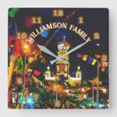 Onze Lieve Vrouw van Guadalupe Kerk PV-190130 Fami Vierkante Klok (Voorkant)