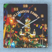 Onze Lieve Vrouw van Guadalupe Kerk PV-190130 Fami Vierkante Klok