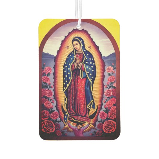Onze Lieve Vrouw van Guadalupe Luchtverfrisser (Achterkant)