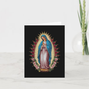 Onze-Lieve-Vrouw van Guadalupe Maagd Maria Kaart