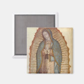 Onze-Lieve-Vrouw van Guadalupe Magneet (Voorkant / Achterkant)