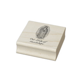 Onze-Lieve-Vrouw van Guadalupe Miraculieuze Tilma  Rubberstempel