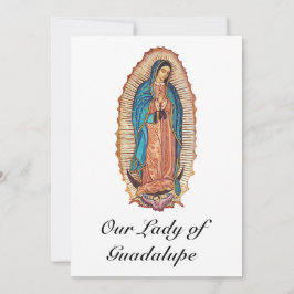 Onze-Lieve-Vrouw van Guadalupe Miraculous Tilma Fi Kaart