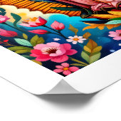 Onze-Lieve-Vrouw van Guadalupe Patroonheilige van  Poster (Hoek)