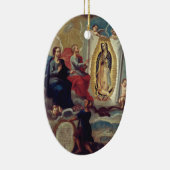 Onze-Lieve-Vrouw van Guadalupe | Religieus Aandenk Keramisch Ornament (Rechts)