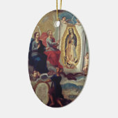 Onze-Lieve-Vrouw van Guadalupe | Religieus Aandenk Keramisch Ornament (Links)