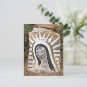 Onze Lieve Vrouw van Guadalupe Rock Painting, Albu Briefkaart (Staand voorkant)