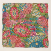 Onze Lieve Vrouw van Guadalupe & Rozen Chiffon Sja