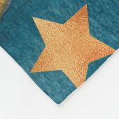 Onze Lieve Vrouw van Guadalupe & Rozen Fleece Deke Deken (Hoek)