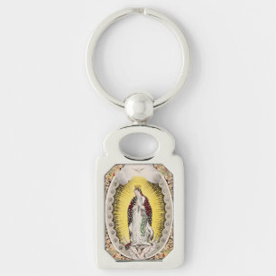 Onze-Lieve-Vrouw van Guadalupe Sleutelhanger