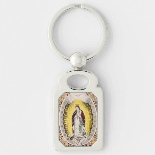 Onze-Lieve-Vrouw van Guadalupe Sleutelhanger (Voorkant)