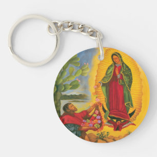 Onze-Lieve-Vrouw van Guadalupe Sleutelhanger